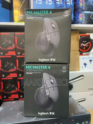Logitech Mx Master 4, Ergonomic Wireless Mouse With Advanced Performan