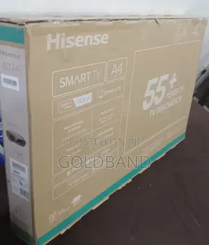 Hisense 40” Smart Tv – Clear Sound, Netflix Youtube