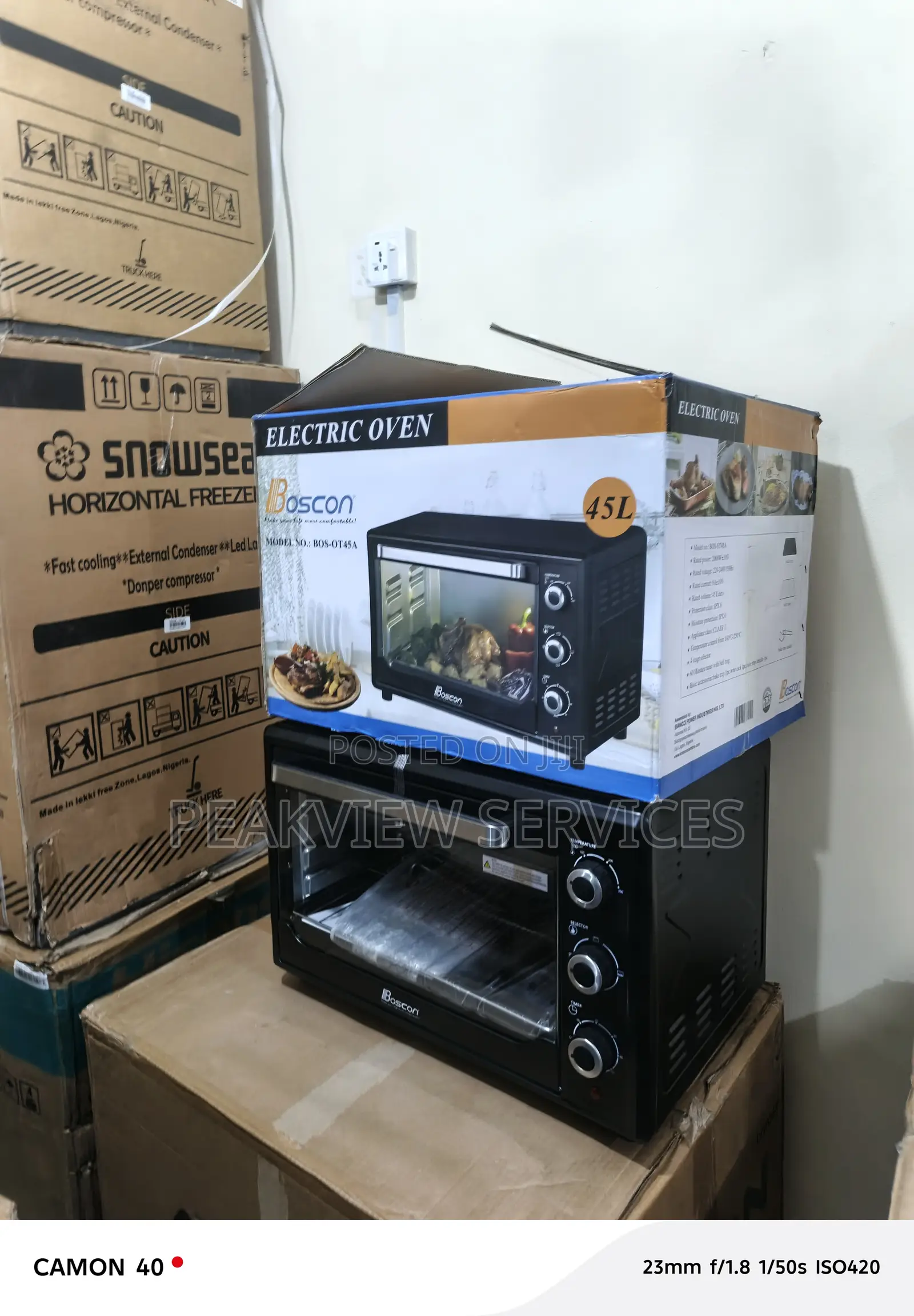 Bos-Ot45a Boscon 45-Litre Electric Cooker