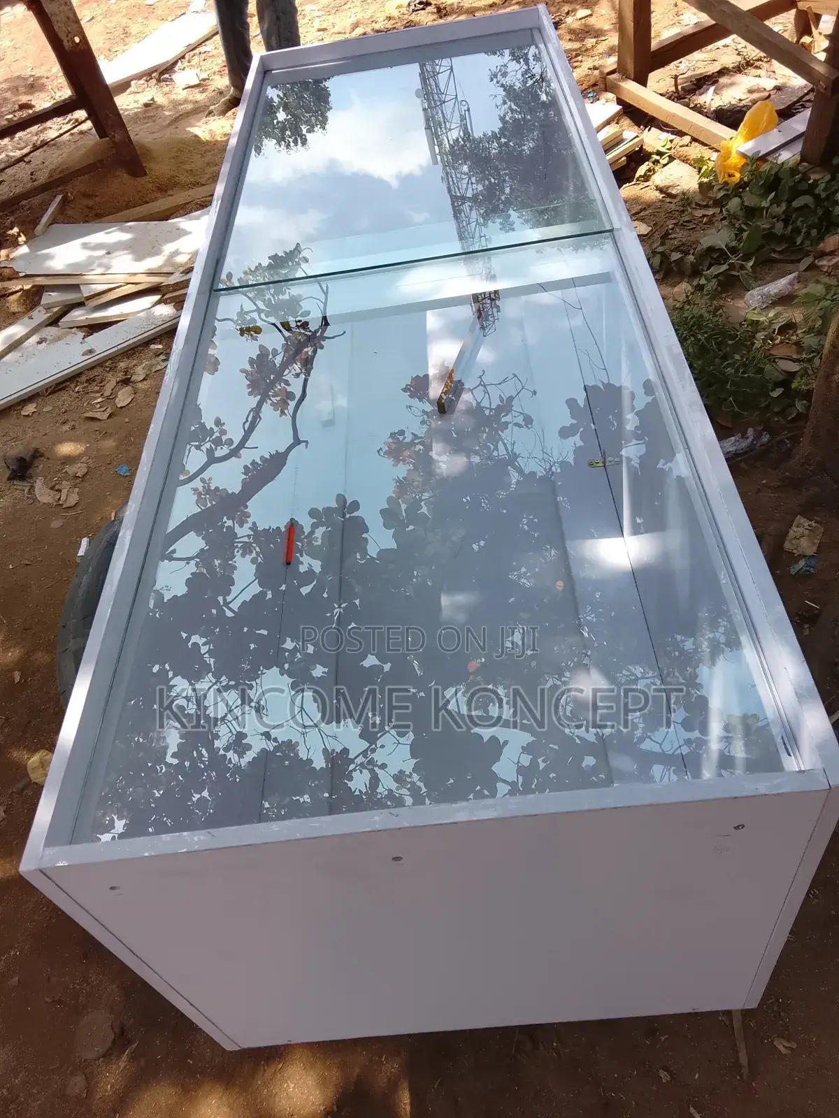 Floating Glass Cabinet