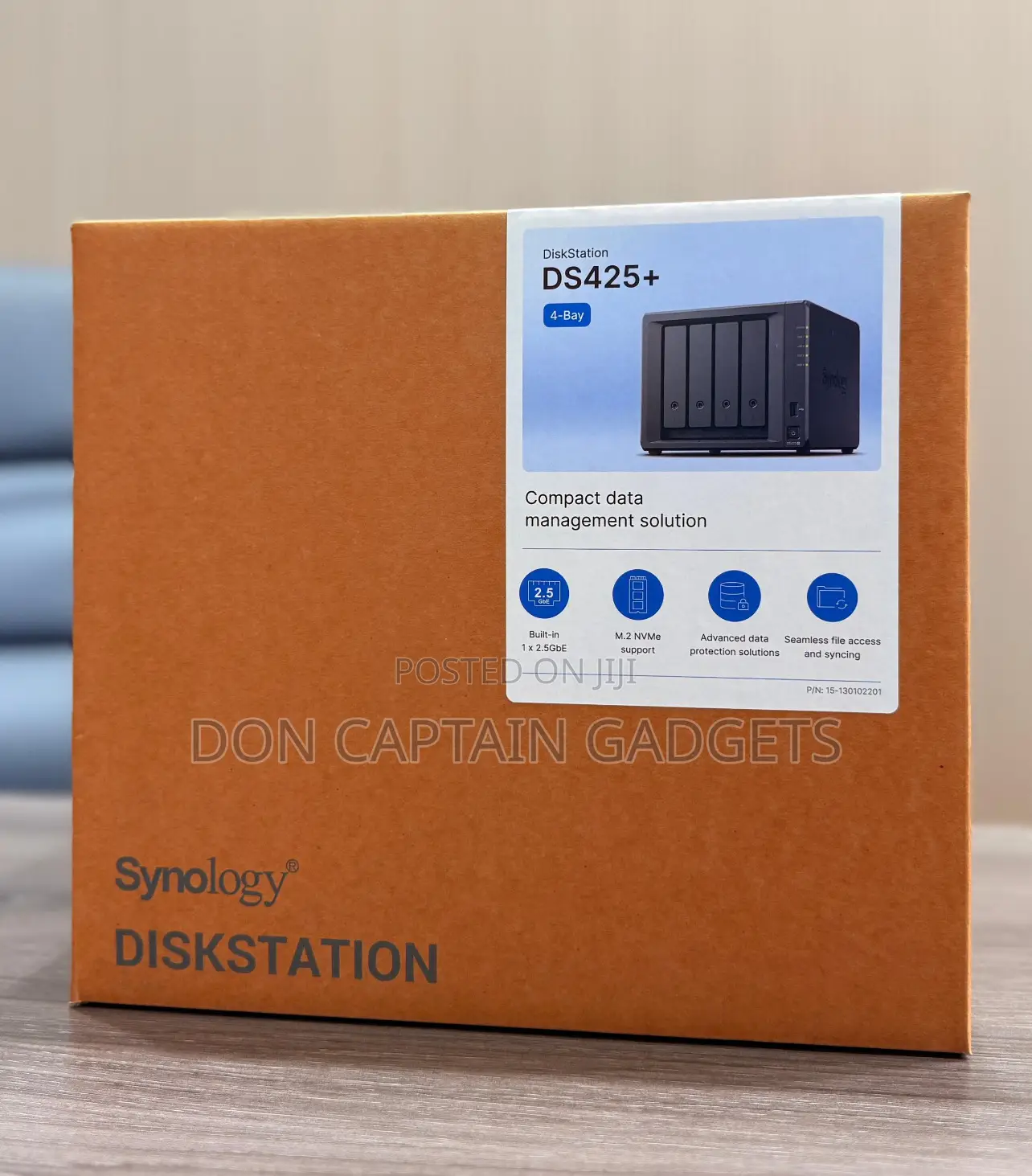 Ds425+ 4-Bay Synology Diskstation Compact Data Management Solution