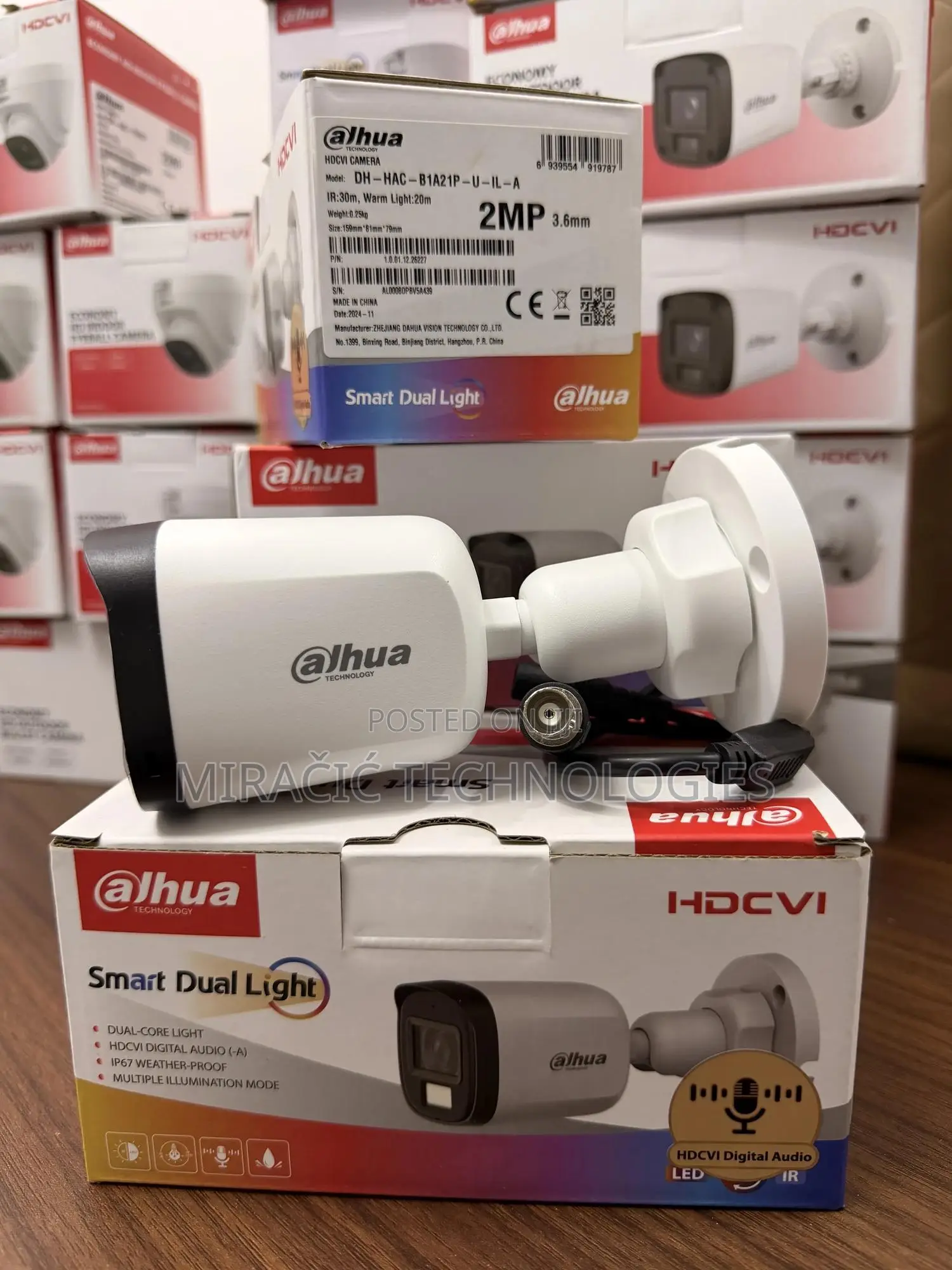 Dahua 2mp CCTV Smart Hybrid Audio Colour