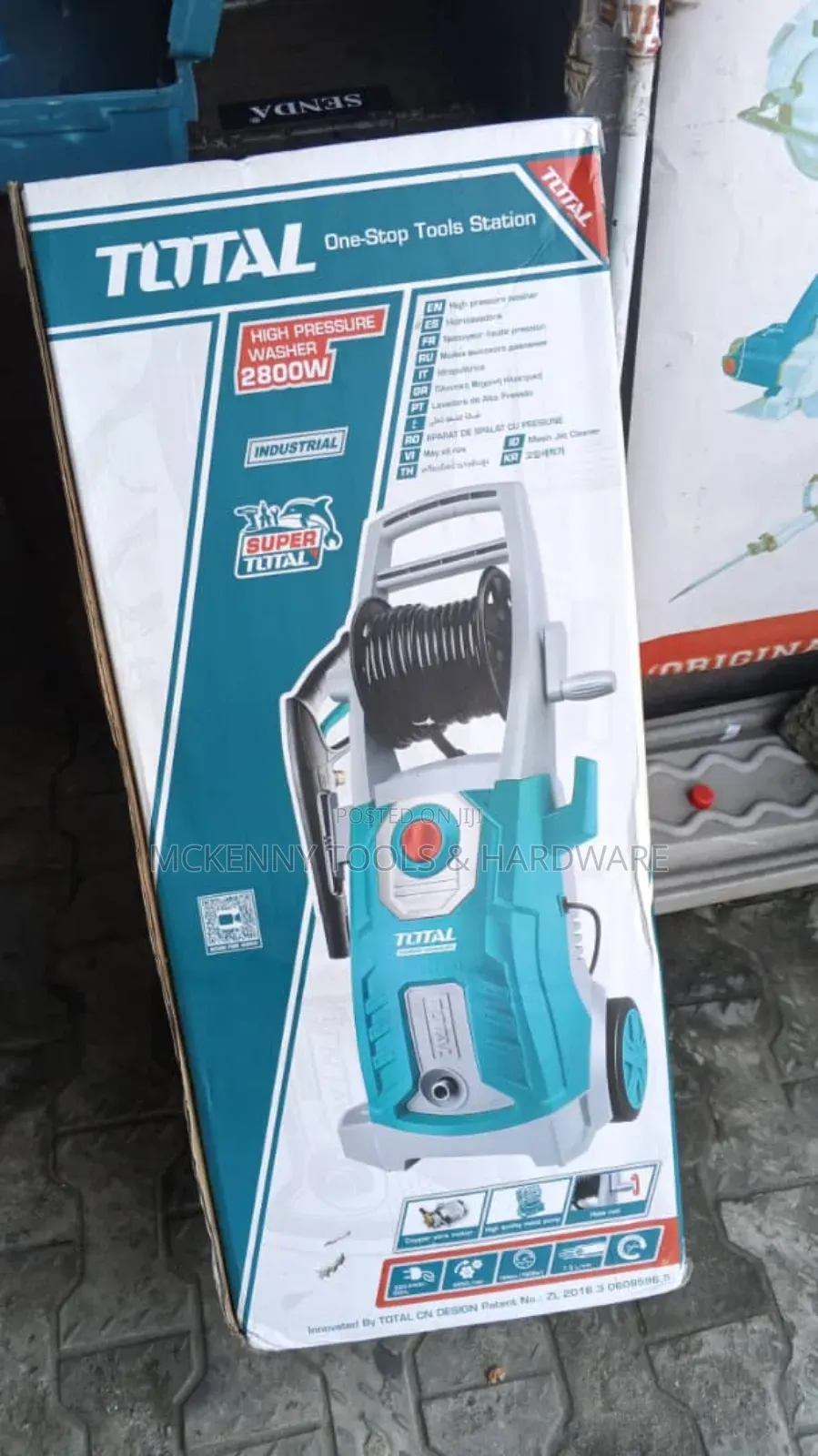 Total High Pressure Washer 2800w.