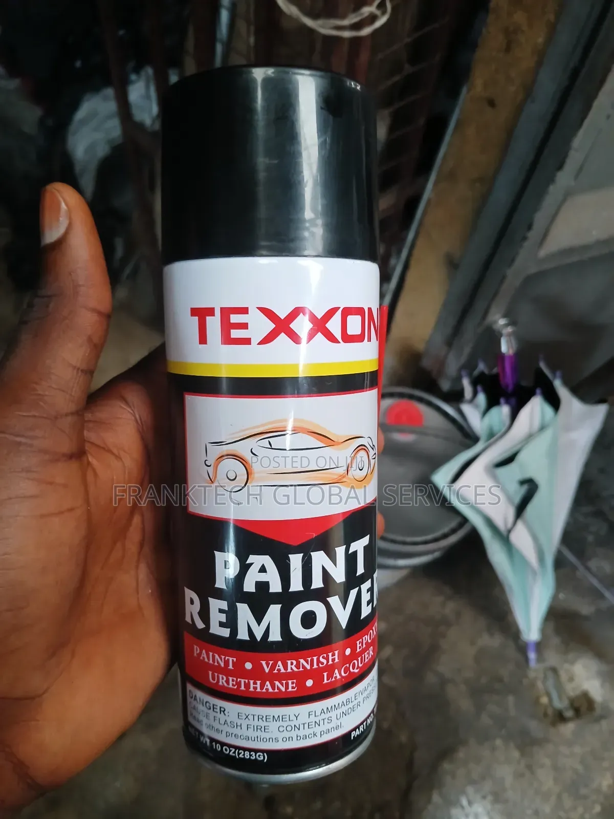 Text Texxon Paint Remover
