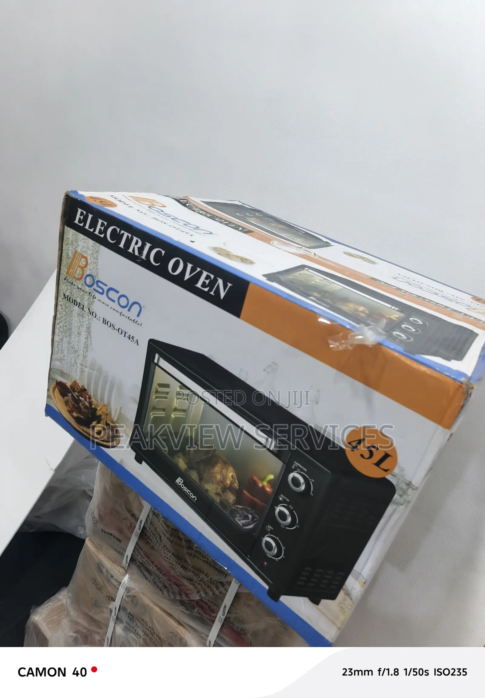Bos-Ot45a Boscon Electric Oven for Home Use