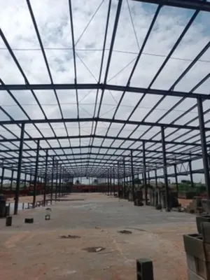 Steel Structure Construction, Scaffolding Metal Skeleton Building