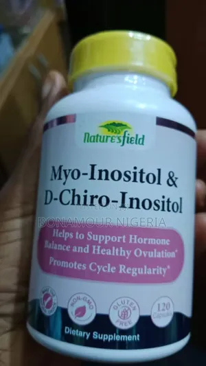 Nature'sfield Myo-Inositol D-Chiro Inositol X120 Capsules