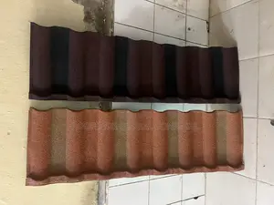 Quality Red Mix Black With Black Orange With Gold Line Roofing Tiles