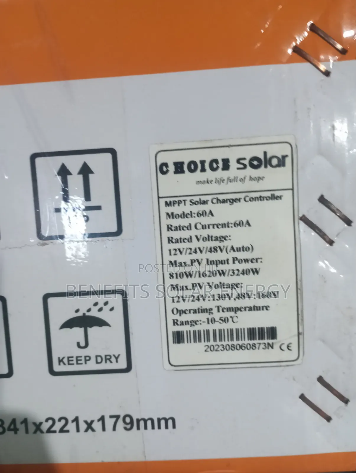 60ah Choice MPPT Charger Controller