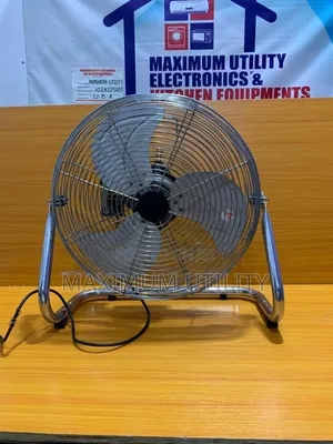 High-Velocity Metal Floor Fan 