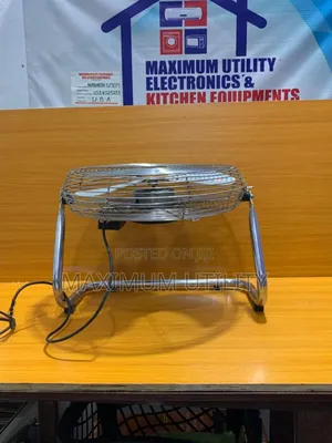 High-Velocity Metal Floor Fan 