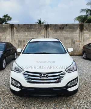 Hyundai Santa Fe 2014 White