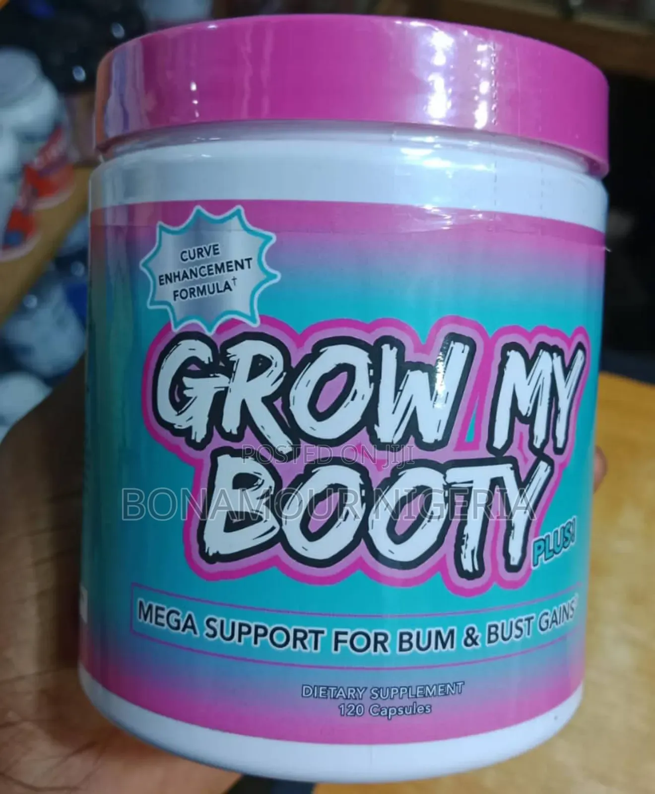 Grow My Booty X120 Caps