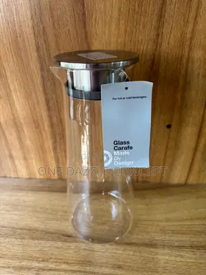 1.2ltr Borosilicate Glass Carafe