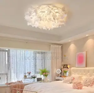 Creamy Style Master Bedroom Ceiling Light Living Room Light Creative