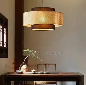 Chinese-Style Wabi-Sabi Chandelier, Retro and Simple Restaurant,