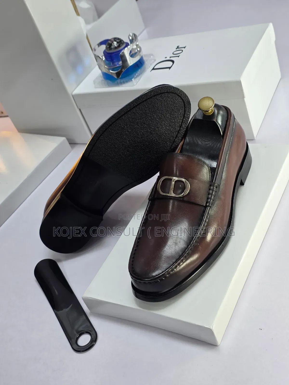 Dior Luxury Men Brown Cooperate Men Shoe
