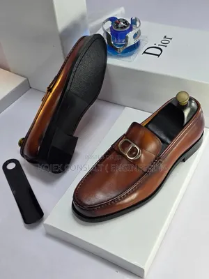 Dior Luxury Men Brown Cooperate Men Shoe