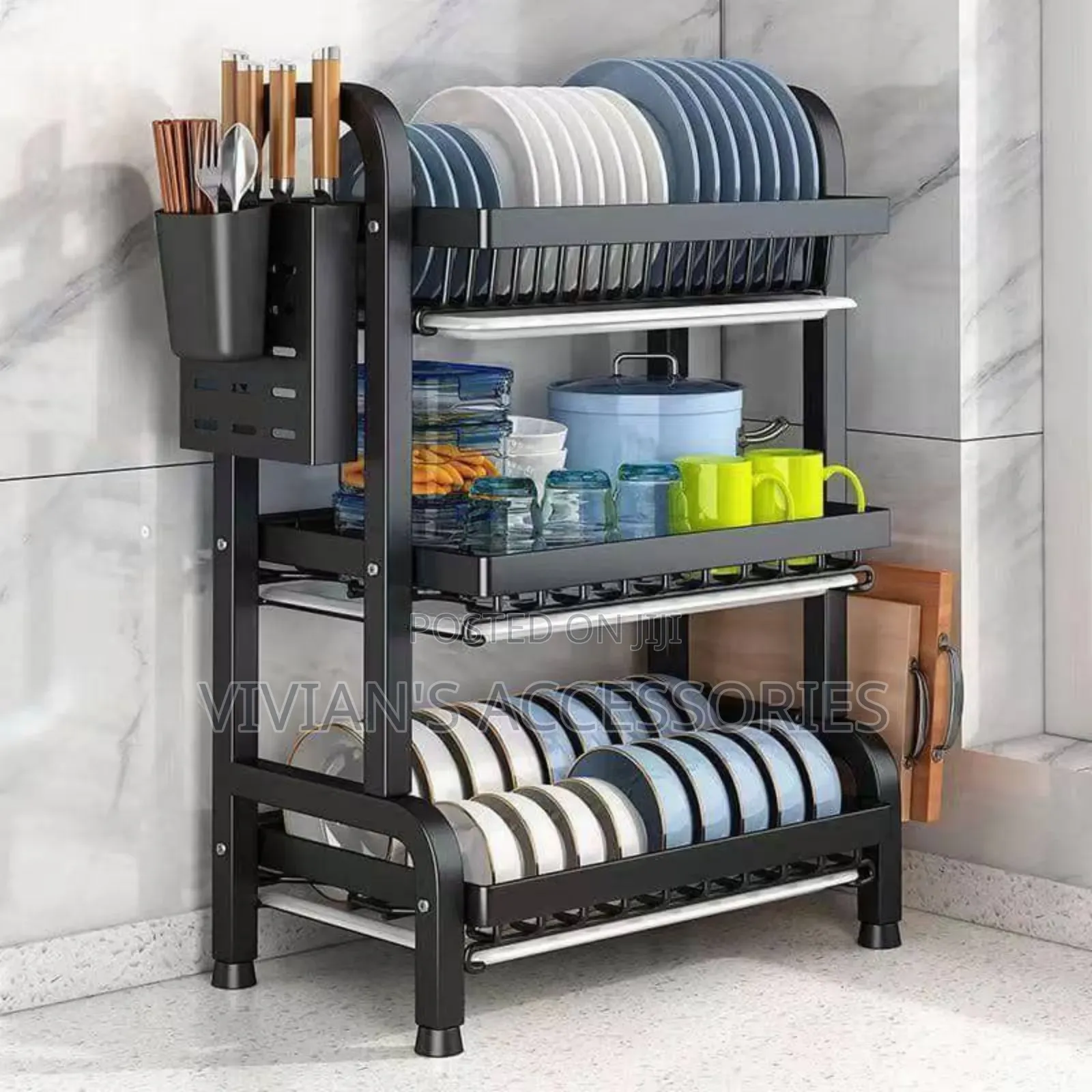 3 Layer Plate Rack
