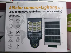Solar Street Light With Single Lens Camera