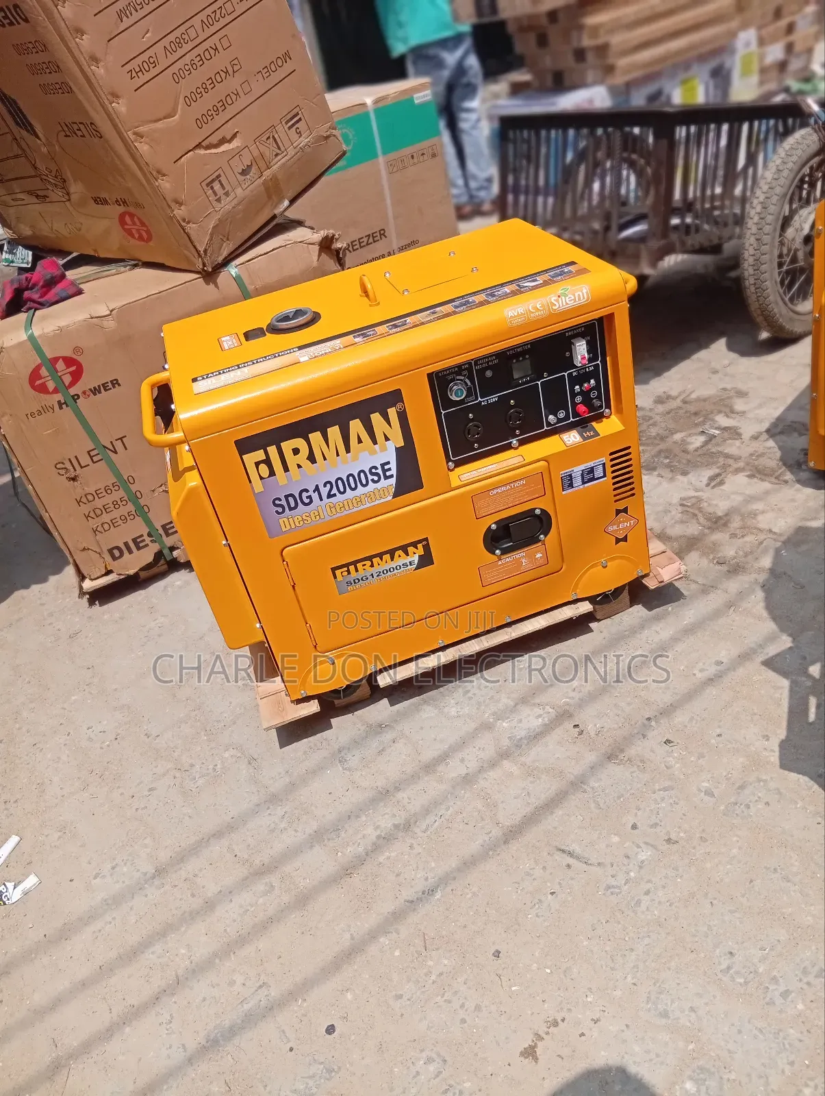 Fireman 10kva Disael Soundproof Generator