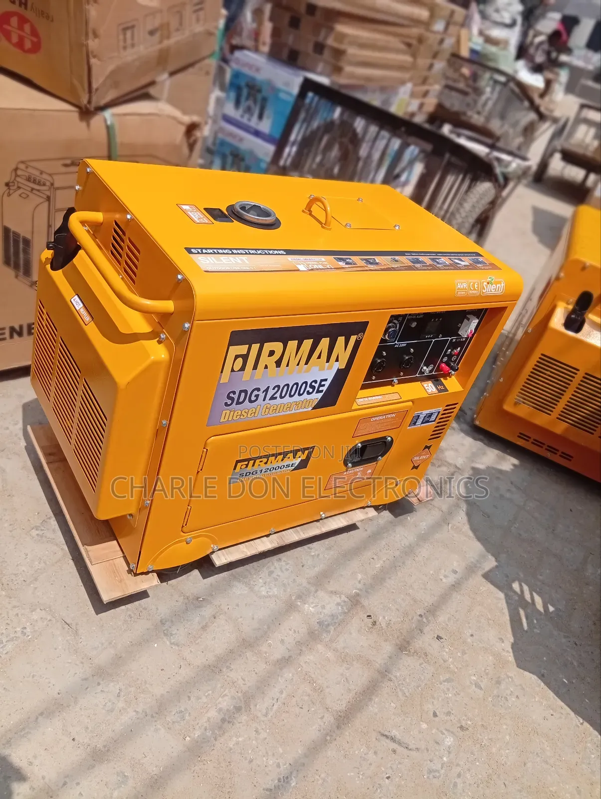 Fireman 10kva Disael Soundproof Generator