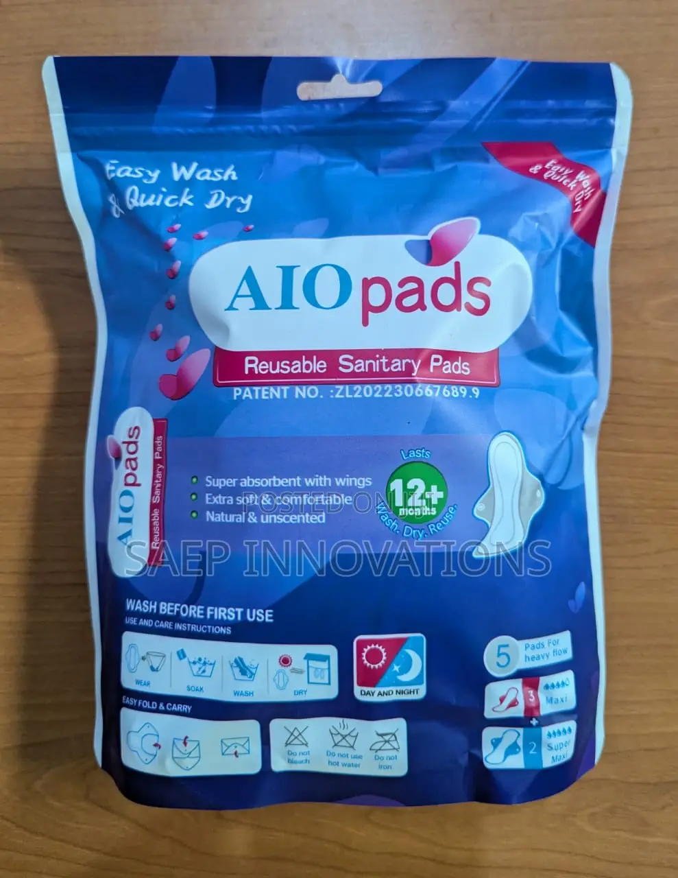 Reusable Sanitary Pads