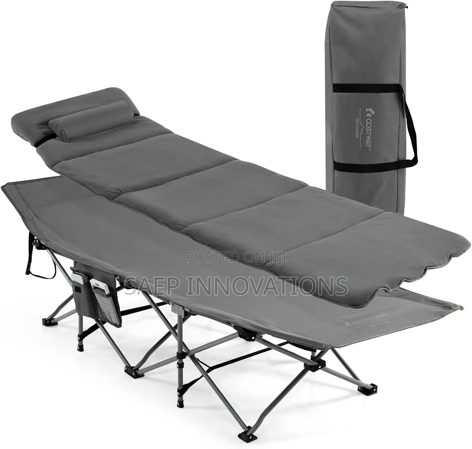 Costway Folding Travel Camping Cot