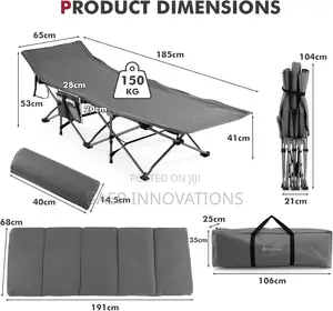 Costway Folding Travel Camping Cot