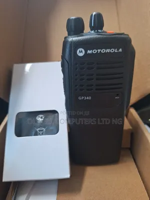Motorola Gp-340 Two-Way Radio Walkie Talkie
