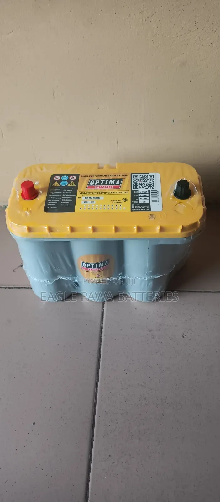 Optima Agm Battery