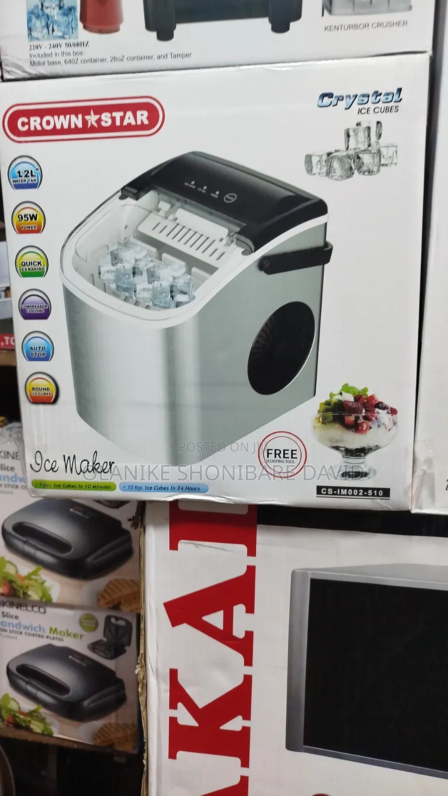 Crown Star Ice Maker