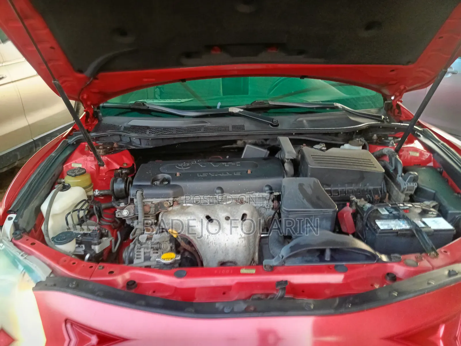 Toyota Camry 2.4 LE 2008 Red