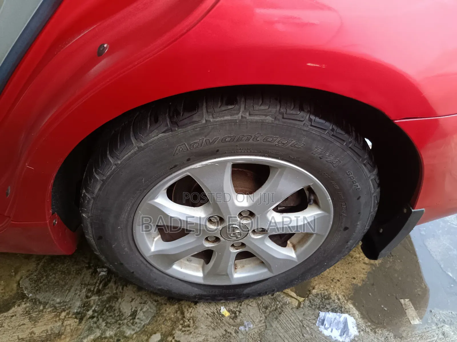 Toyota Camry 2.4 LE 2008 Red