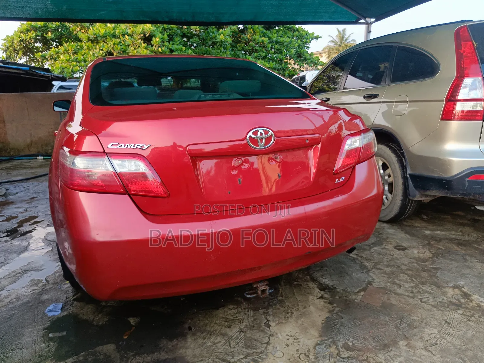 Toyota Camry 2.4 LE 2008 Red