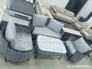 Designed Couches With Mabel Center Table 🛋 4 Setters