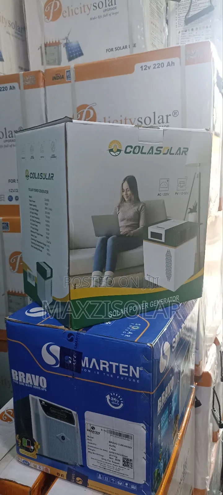 2kwh Colasolar Generator
