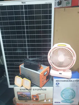 Brand New 300w Solar Generator and Free Fan With Solar Panel