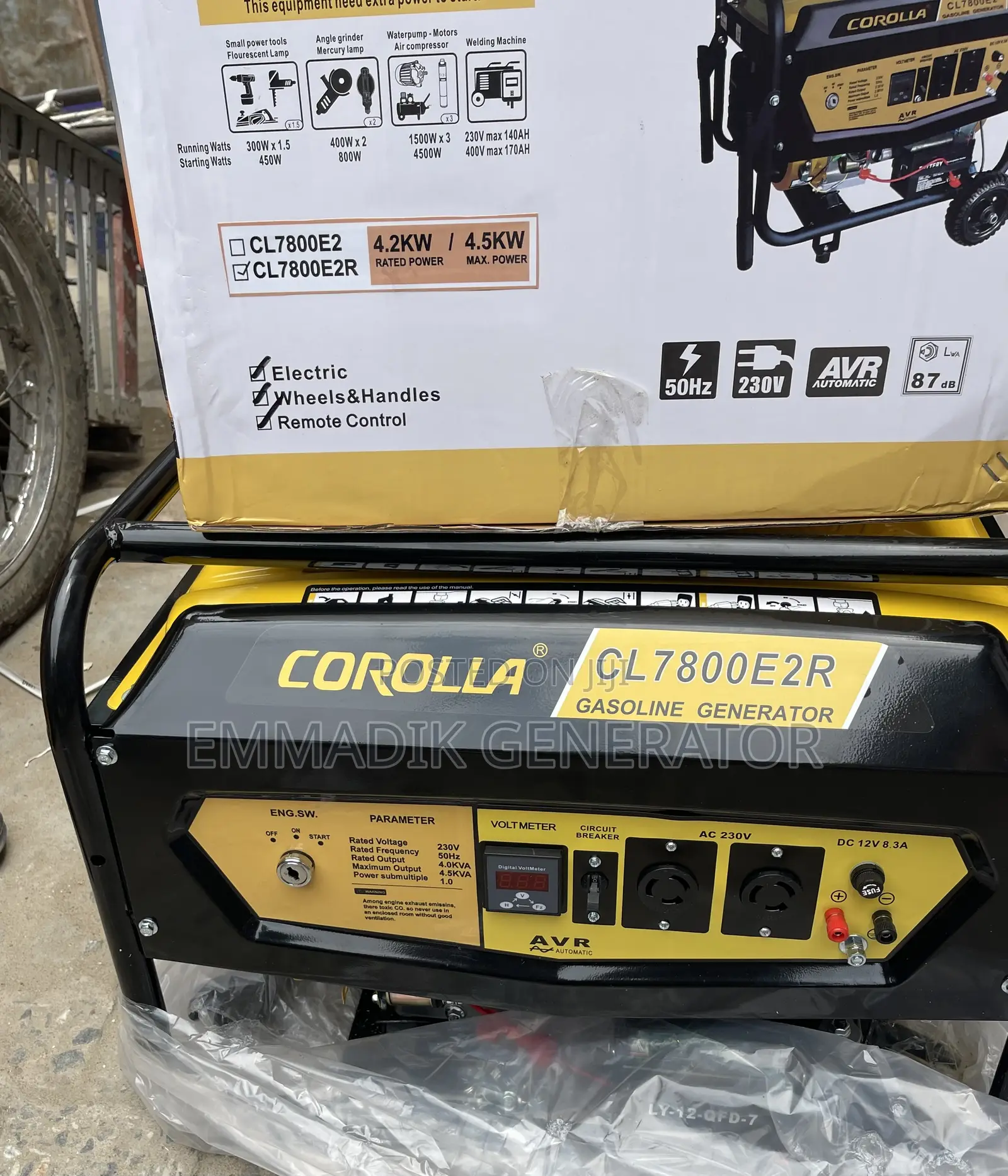 Corolla 7800e2 With Remote