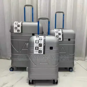 3 in 1 Nautica Elastic Suitcase Set With Expansion