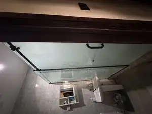 Frosted Sliding Shower Cubicle