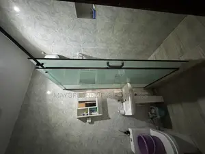 Frosted Sliding Shower Cubicle