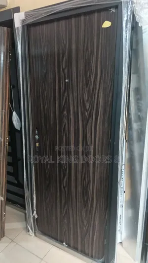 Brown Steel Security Door 3ft