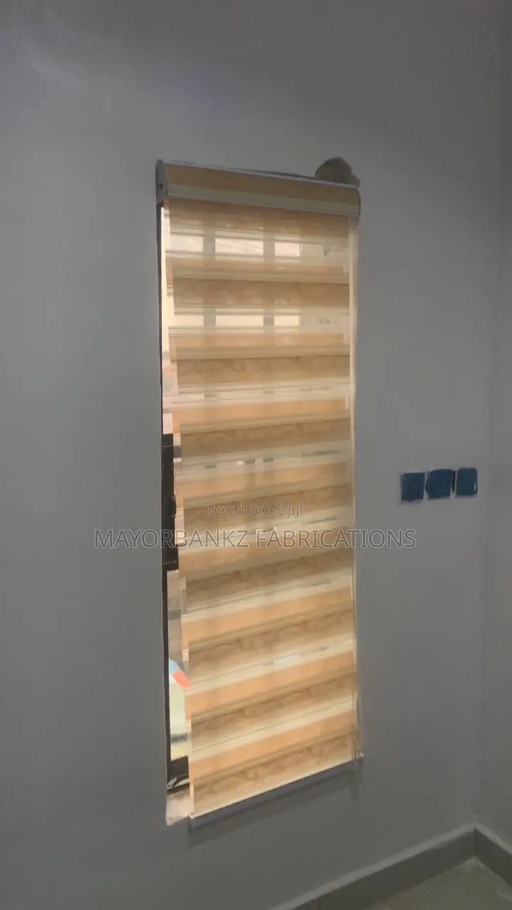 Gold Day and Night Window Blind