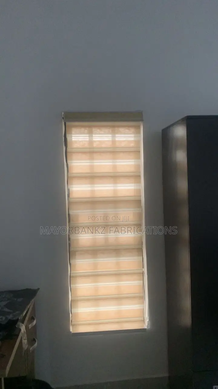 Gold Day and Night Window Blind