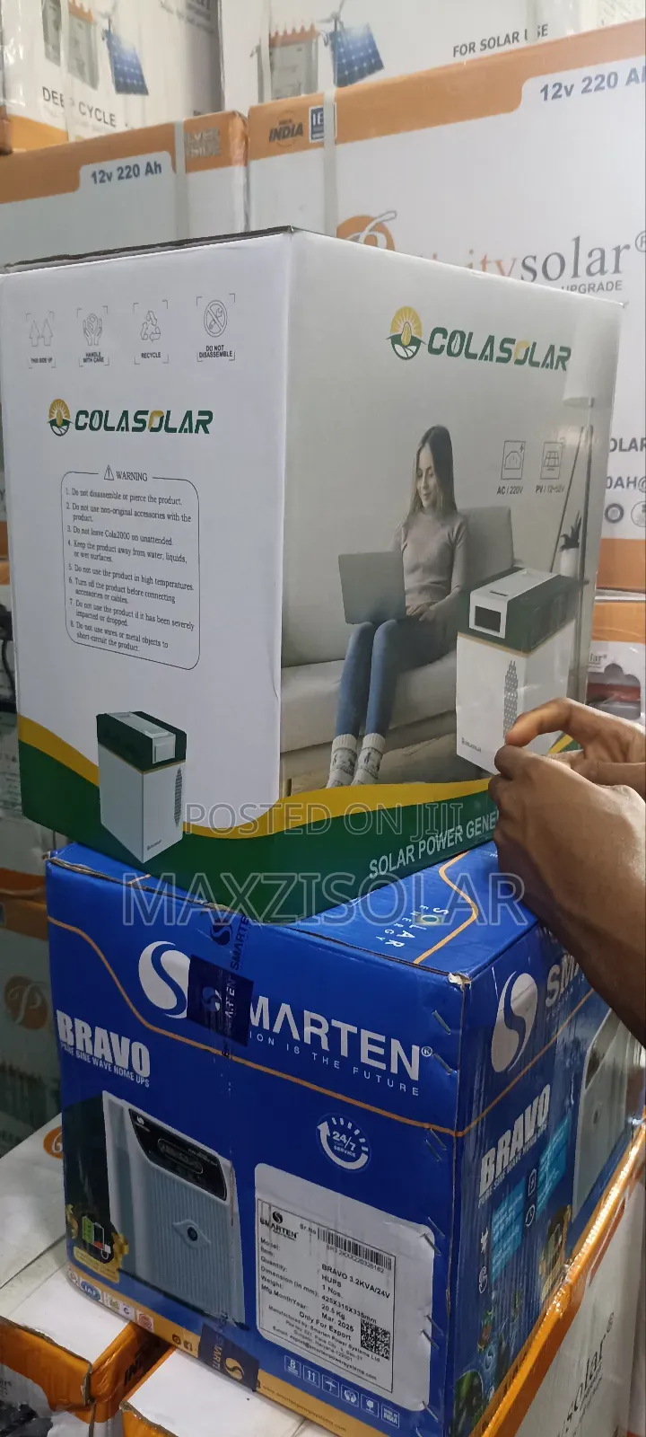 2kwh Colasolar Generator