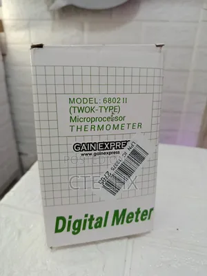 68022 Digital 2 Channels K-type Thermometer 2 Thermocouples