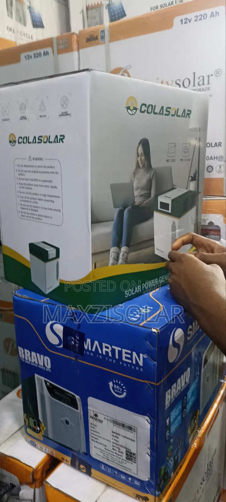 2kwh Colasolar Generator