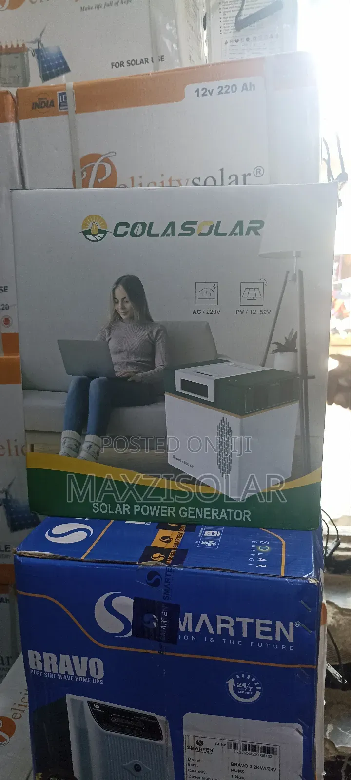 2kwh Colasolar Generator