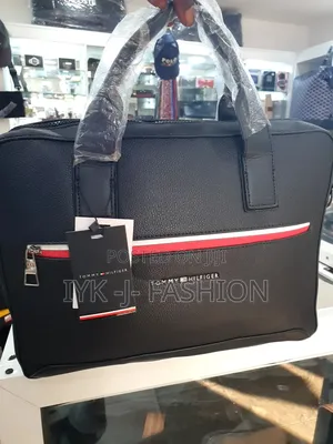 Quality Leather Tommy Hilfiger Laptop Bag